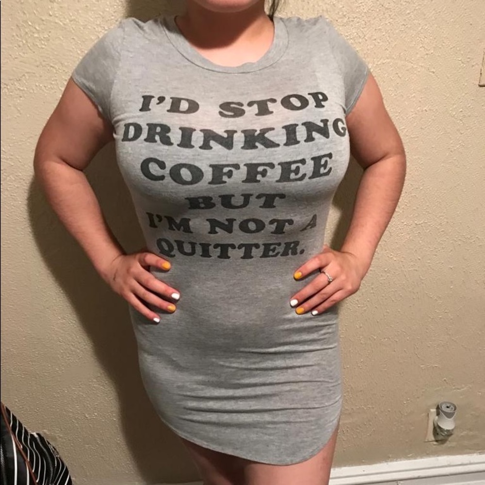 Graphic bodycon dress